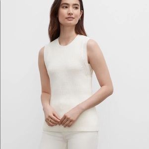 Club Monaco Ribbed Tank Sweater Vest